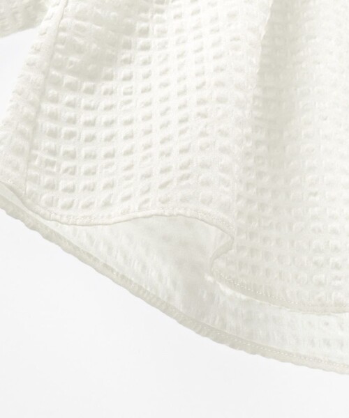 BRANSHES（ブランシェス）の「【プチレディ】ビッグ衿ブラウス（着脱可）（シャツ/ブラウス・キッズ・フューシャピンク/オフホワイト・120/110/100/150/140/130/90）」の15枚目の写真