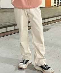 韓国ファッション RENOL レノル stitch denim pants ステッチ デニムパンツ ストレートデニム ジーンズ 長ズボン