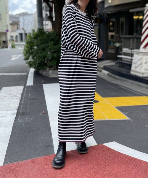 mi via loca（ミヴィアロカ）の「ビッグスリーブ ラグランTシャツ