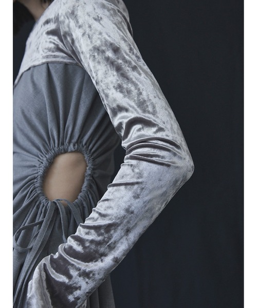 SORIN（ソリン ）の「TR Stretch Velour Sleeves Dress