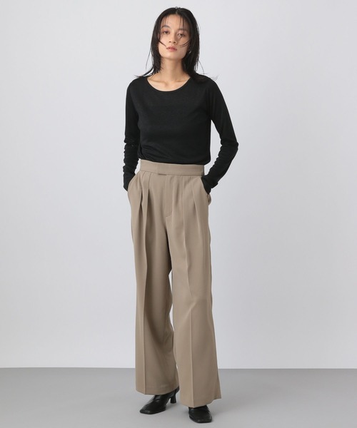 A part by（アパートバイ）の「ラメクルー_長袖（Tシャツ/カットソー・レディース・グレー系その他/ブラック/アイボリー・FREE）」の11枚目の写真