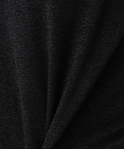 A part by（アパートバイ）の「ラメクルー_長袖（Tシャツ/カットソー・レディース・グレー系その他/ブラック/アイボリー・FREE）」の22枚目の写真