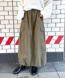 LEPSIM | ミリタリーカーゴスカート/FW 979332(スカート)