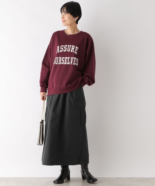 LEPSIM（レプシィム）の「ミリタリーカーゴスカート/FW　979332（スカート・レディース・ブラウン/チャコールグレー/カーキ/ライトグレー/アイボリー・FREE）」の16枚目の写真