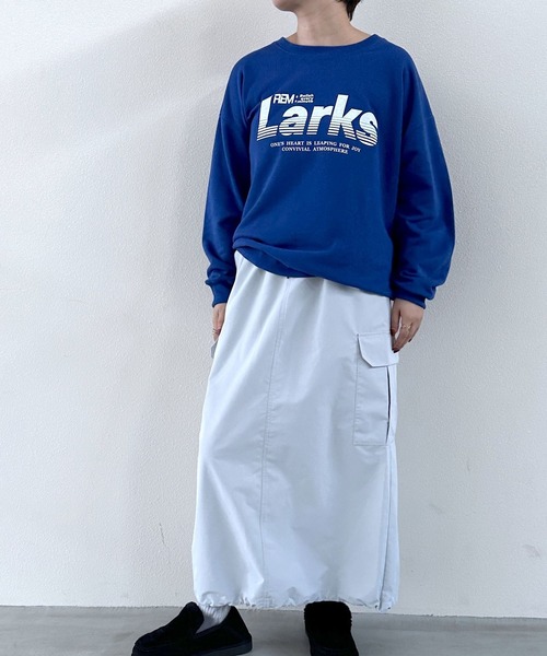 LEPSIM（レプシィム）の「ミリタリーカーゴスカート/FW　979332（スカート・レディース・ブラウン/チャコールグレー/カーキ/ライトグレー/アイボリー・FREE）」の6枚目の写真