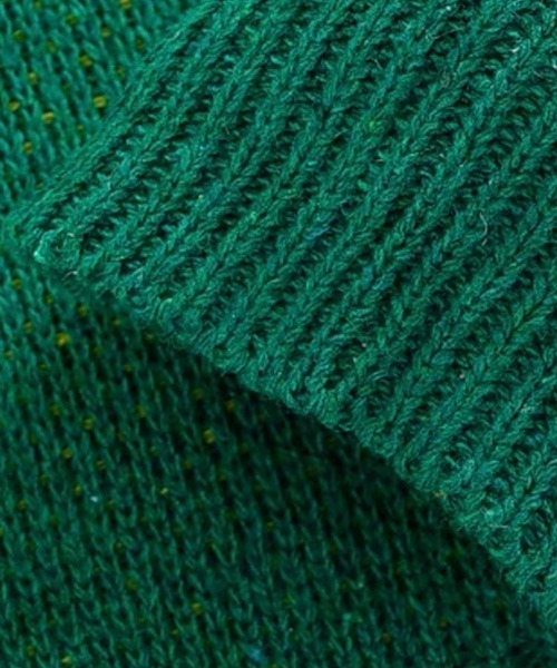 ROOPTOKYO(ループトウキョウ)の「▲PAINT DESIGN KNIT/ペイントデザインニット(ニット/セーター・メンズ・グリーン/ライトブルー・L/XL/XXL)」の4枚目の写真