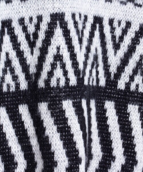 GLOSTER(グロスター)の「【限定展開】モヘヤライクカーディガン(グラデーション/ジオメトリック/チェック/レオパード)(カーディガン/ボレロ・メンズ・グレー/ブルー/ブラック系その他/ブラック系その他2/グリーン/キャメル/ベージュ/オレンジ・M/L/XL)」の21枚目の写真