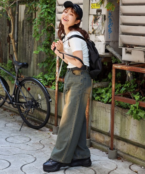 SPINNS(スピンズ)の「ナイロンナップサック(バックパック/リュック・メンズ・グレー/ブラック・ONESIZE)」の17枚目の写真