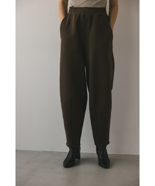 STYLEMIXER(スタイルミキサー)の「ダーツフォルムスウェットパンツ(スウェットパンツ・レディース・ブラウン/アイボリー・MEDIUM/SMALL)」の5枚目の写真