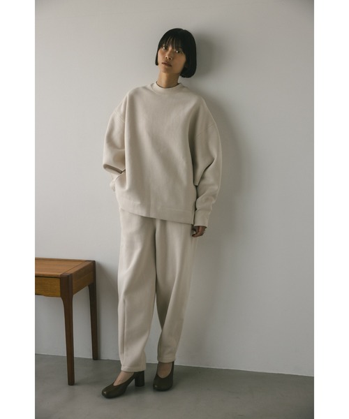 STYLEMIXER(スタイルミキサー)の「ダーツフォルムスウェットパンツ(スウェットパンツ・レディース・ブラウン/アイボリー・MEDIUM/SMALL)」の13枚目の写真