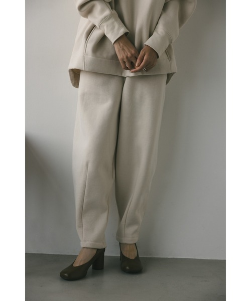 STYLEMIXER(スタイルミキサー)の「ダーツフォルムスウェットパンツ(スウェットパンツ・レディース・ブラウン/アイボリー・MEDIUM/SMALL)」の15枚目の写真