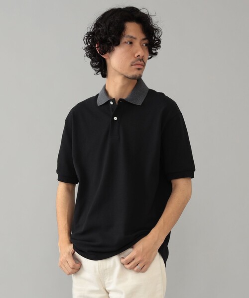 BEAMS F（ビームスエフ）の「ELACIO / カノコ クレリック ポロシャツ