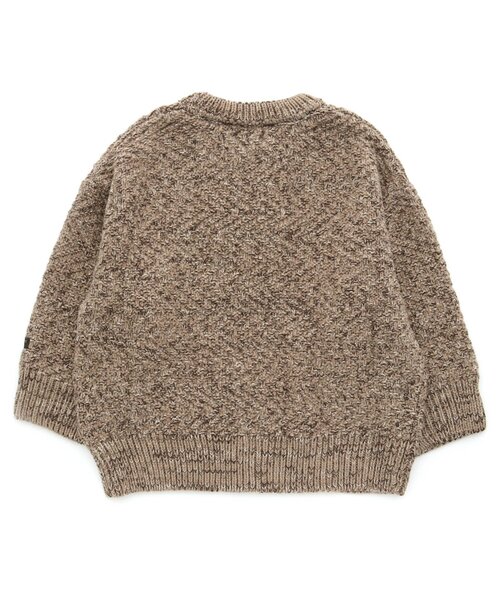 F.O.KIDS(エフオーキッズ)の「【マシンウォッシャブル】シェブロンニット(ニット/セーター・キッズ・レッド/ネイビー/ベージュ・100/140/110/120/80/90/130/95)」の4枚目の写真