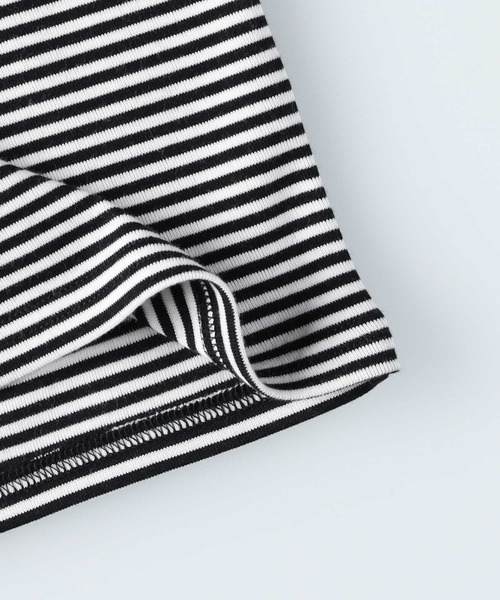 BACK NUMBER(バックナンバー)の「【BACK NUMBER】【エクストラサーモ】タートルネック長袖Tシャツ(Tシャツ/カットソー・レディース・ブラック×ホワイト/オフホワイト/ブラック・M/L)」の17枚目の写真