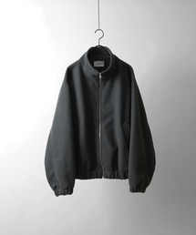 Confirm | バルーンスリーブ ビッグシルエット メルトンスタンドブルゾン ジャケット【Confirm】(ブルゾン)