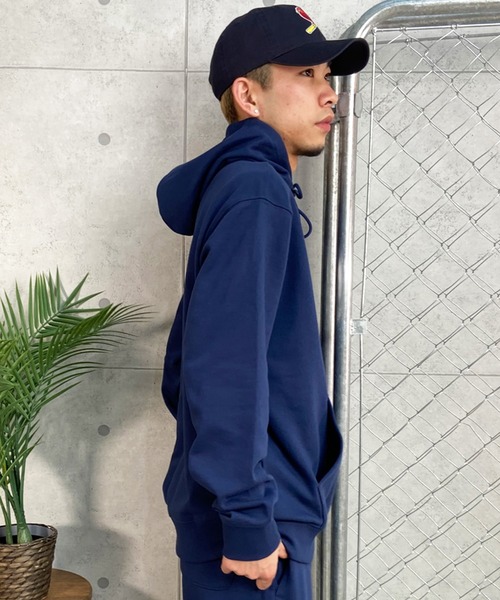 NEW BALANCE(ニューバランス)の「new balance/ニューバランス スウェットパーカー プルオーバー デカロゴ MT41501(パーカー・メンズ・ブラック/グレー/ネイビー・2XL/L/M/XL)」の20枚目の写真