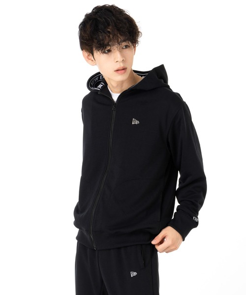 NEW ERA（ニューエラ）の「ニューエラ パフォーマンスアパレル パーカージップアップ 吸汗速乾性（パーカー・メンズ・ブラック・XXL/XL/L/M）」の12枚目の写真