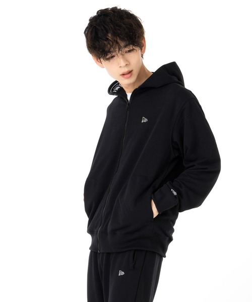 NEW ERA（ニューエラ）の「ニューエラ パフォーマンスアパレル パーカージップアップ 吸汗速乾性（パーカー・メンズ・ブラック・XXL/XL/L/M）」の15枚目の写真
