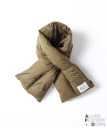 ALLIED FEATHER+DOWN | 【ALLIED FEATHER&DOWN】 Bulky Down マフラー(マフラー)