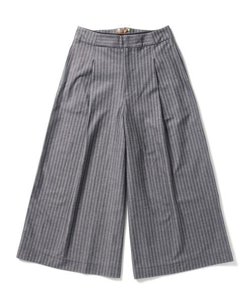 Ray BEAMS(レイビームス)の「Ray BEAMS / ヘリンボーン ガウチョパンツ(その他パンツ・レディース・ブラック/ネイビー・1/0)」の11枚目の写真