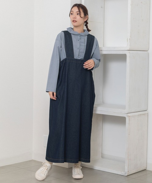 POU DOU DOU（プードゥドゥ）の「サイドリボンジャンパースカート