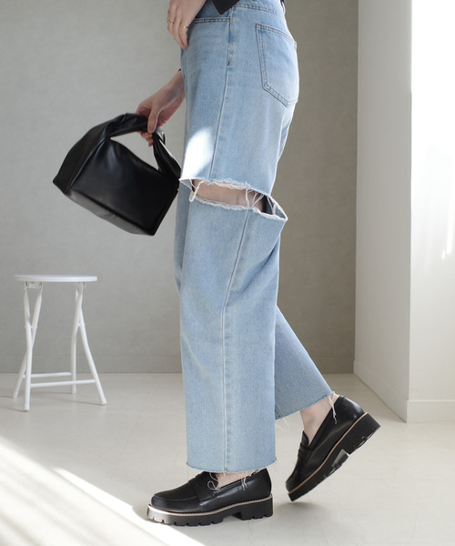 AmiAmi(アミアミ)の「軽量!厚底トラックソールコインローファー(ローファー・レディース・ブラック系その他/ブラック/ブラック系その他2/ブラック系その他3・L/LL/M/S/SS)」の17枚目の写真