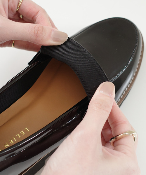 AmiAmi(アミアミ)の「軽量!厚底トラックソールコインローファー(ローファー・レディース・ブラック系その他/ブラック/ブラック系その他2/ブラック系その他3・L/LL/M/S/SS)」の22枚目の写真