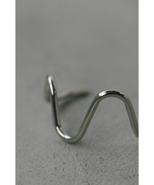 STYLEMIXER（スタイルミキサー）の「ウェーブバングル（バングル/リストバンド・レディース・シルバー/ゴールド・FREE）」の7枚目の写真