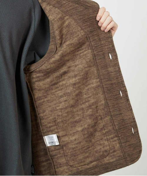 【セール】LANVIN COLLECTION メンズ カチオン染 フリースベスト 54438034(ルームウェア/パジャマ)|LANVIN collection(ランバン コレクション) 【セール】LANVIN COLLECTION メンズ カチオン染 フリースベスト 54438034(ルームウェア/パジャマ)|LANVIN collection(ランバン コレクション)