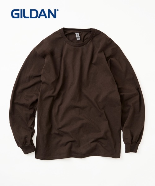 GILDAN（ギルダン）の「【GILDAN/ギルダン】6.0oz ロングスリーブ スーパービッグTシャツ2（Tシャツ/カットソー・メンズ・ダークグリーン/チョコ/ベージュ/ダークグレー/ライトグレー/ブルー系その他/マルーン/スモークグレー・L/3L/LL）」の4枚目の写真