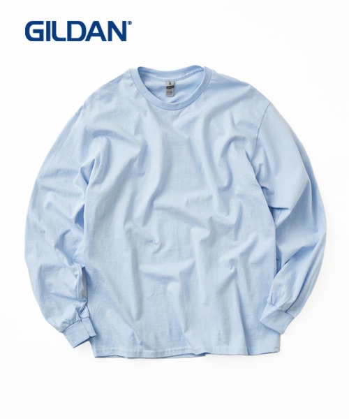GILDAN（ギルダン）の「【GILDAN/ギルダン】6.0oz ロングスリーブ スーパービッグTシャツ2（Tシャツ/カットソー・メンズ・ダークグリーン/チョコ/ベージュ/ダークグレー/ライトグレー/ブルー系その他/マルーン/スモークグレー・L/3L/LL）」の7枚目の写真