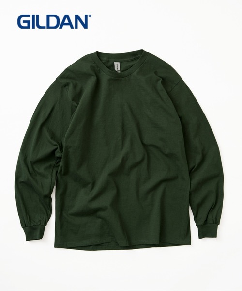 GILDAN（ギルダン）の「【GILDAN/ギルダン】6.0oz ロングスリーブ スーパービッグTシャツ2（Tシャツ/カットソー・メンズ・ダークグリーン/チョコ/ベージュ/ダークグレー/ライトグレー/ブルー系その他/マルーン/スモークグレー・L/3L/LL）」の6枚目の写真