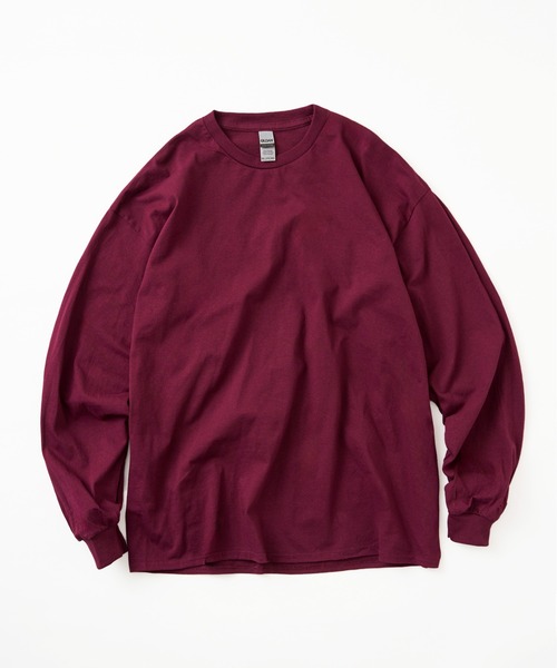 GILDAN(ギルダン)の「【GILDAN/ギルダン】6.0oz ロングスリーブ スーパービッグTシャツ2(Tシャツ/カットソー・メンズ・ダークグリーン/チョコ/ベージュ/ダークグレー/ライトグレー/ブルー系その他/マルーン/スモークグレー・L/3L/LL)」の10枚目の写真