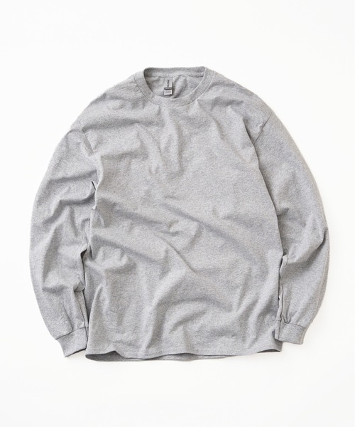 GILDAN(ギルダン)の「【GILDAN/ギルダン】6.0oz ロングスリーブ スーパービッグTシャツ2(Tシャツ/カットソー・メンズ・ダークグリーン/チョコ/ベージュ/ダークグレー/ライトグレー/ブルー系その他/マルーン/スモークグレー・L/3L/LL)」の12枚目の写真