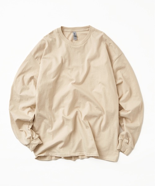 GILDAN(ギルダン)の「【GILDAN/ギルダン】6.0oz ロングスリーブ スーパービッグTシャツ2(Tシャツ/カットソー・メンズ・ダークグリーン/チョコ/ベージュ/ダークグレー/ライトグレー/ブルー系その他/マルーン/スモークグレー・L/3L/LL)」の15枚目の写真