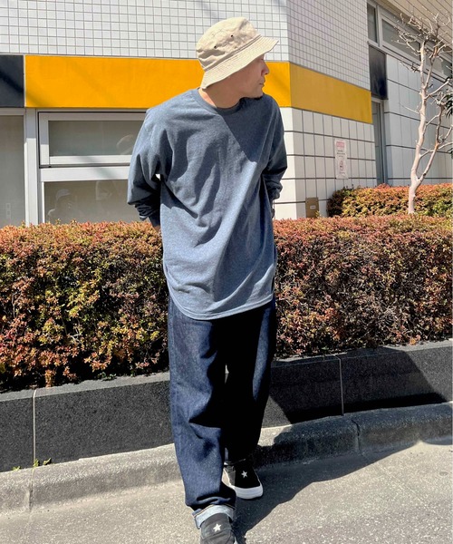 GILDAN（ギルダン）の「【GILDAN/ギルダン】6.0oz ロングスリーブ スーパービッグTシャツ2（Tシャツ/カットソー・メンズ・ダークグリーン/チョコ/ベージュ/ダークグレー/ライトグレー/ブルー系その他/マルーン/スモークグレー・L/3L/LL）」の11枚目の写真