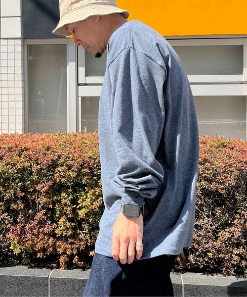 GILDAN（ギルダン）の「【GILDAN/ギルダン】6.0oz ロングスリーブ スーパービッグTシャツ2（Tシャツ/カットソー・メンズ・ダークグリーン/チョコ/ベージュ/ダークグレー/ライトグレー/ブルー系その他/マルーン/スモークグレー・L/3L/LL）」の10枚目の写真