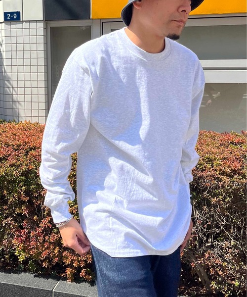 GILDAN（ギルダン）の「【GILDAN/ギルダン】6.0oz ロングスリーブ スーパービッグTシャツ2（Tシャツ/カットソー・メンズ・ダークグリーン/チョコ/ベージュ/ダークグレー/ライトグレー/ブルー系その他/マルーン/スモークグレー・L/3L/LL）」の18枚目の写真