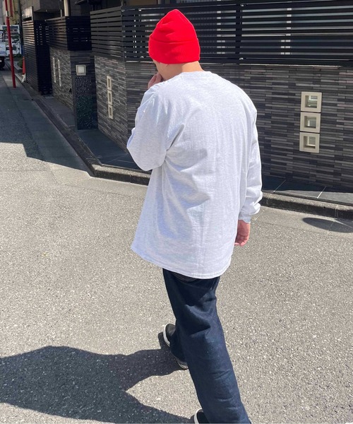 GILDAN（ギルダン）の「【GILDAN/ギルダン】6.0oz ロングスリーブ スーパービッグTシャツ2（Tシャツ/カットソー・メンズ・ダークグリーン/チョコ/ベージュ/ダークグレー/ライトグレー/ブルー系その他/マルーン/スモークグレー・L/3L/LL）」の22枚目の写真