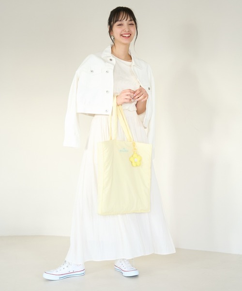 ROPE' PICNIC（ロペピクニック）の「RENU/マカロンカラーアソートロゴTシャツ（Tシャツ/カットソー・レディース・ベージュ系その他4/ピンク/オフホワイト/ベージュ/ブルー系その他4・38）」の17枚目の写真