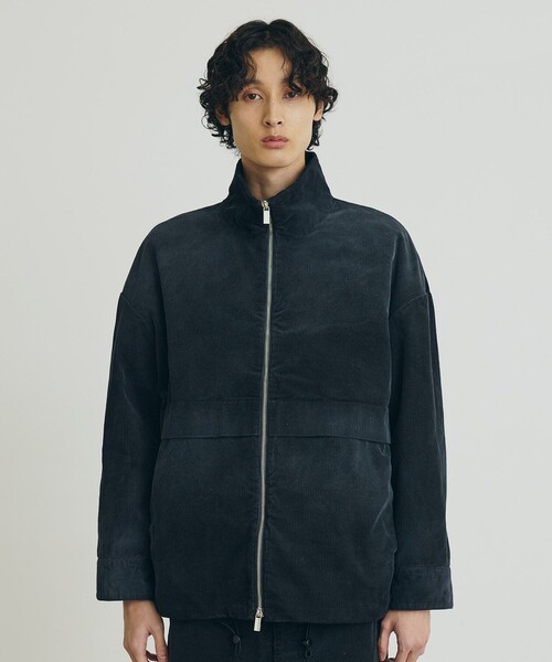 PUBLIC TOKYO（パブリックトウキョウ）の「〈セットアップ対応〉ブリーチコーデュロイスタンドブルゾン（ブルゾン・メンズ・ブラック/カーキ・1/2）」の13枚目の写真