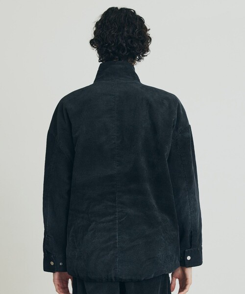 PUBLIC TOKYO（パブリックトウキョウ）の「〈セットアップ対応〉ブリーチコーデュロイスタンドブルゾン（ブルゾン・メンズ・ブラック/カーキ・1/2）」の15枚目の写真