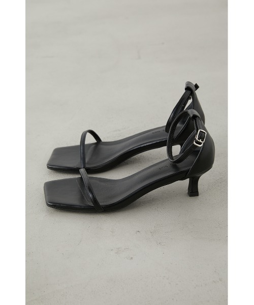 crie conforto（クリーコンフォルト）の「コードストラップヒールサンダル（サンダル・レディース・レッド/ブラック・SMALL/MEDIUM/LARGE/LL）」の3枚目の写真