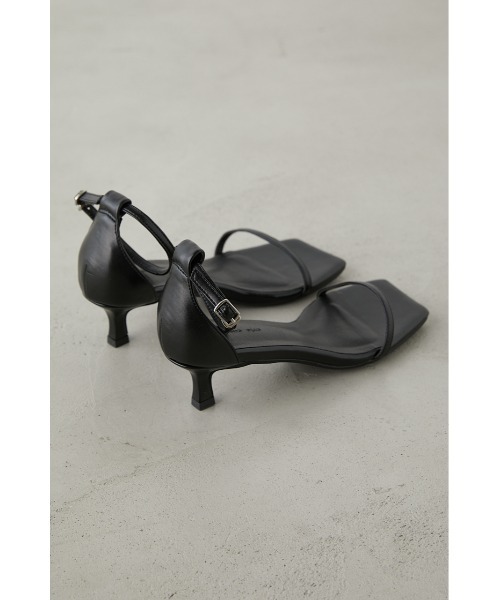 crie conforto（クリーコンフォルト）の「コードストラップヒールサンダル（サンダル・レディース・レッド/ブラック・SMALL/MEDIUM/LARGE/LL）」の5枚目の写真