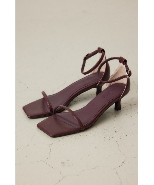 crie conforto（クリーコンフォルト）の「コードストラップヒールサンダル（サンダル・レディース・レッド/ブラック・SMALL/MEDIUM/LARGE/LL）」の15枚目の写真