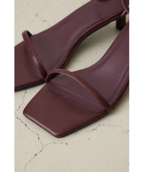 crie conforto（クリーコンフォルト）の「コードストラップヒールサンダル（サンダル・レディース・レッド/ブラック・SMALL/MEDIUM/LARGE/LL）」の19枚目の写真