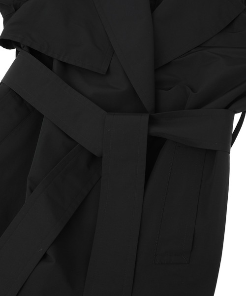 極美品✨24AW✨プルミエアロンディスモン タフタコート ブラック 定価10万 タフタコート】｜1er Arrondissement（プルミエ アロンディス