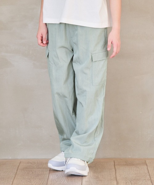 GLOBAL WORK（グローバルワーク）の「COOLカーゴパンツ/102740（カーゴパンツ・キッズ・ブラック/アイボリー/ミント・160cm/150cm/140cm/130cm/120cm/170cm）」の18枚目の写真