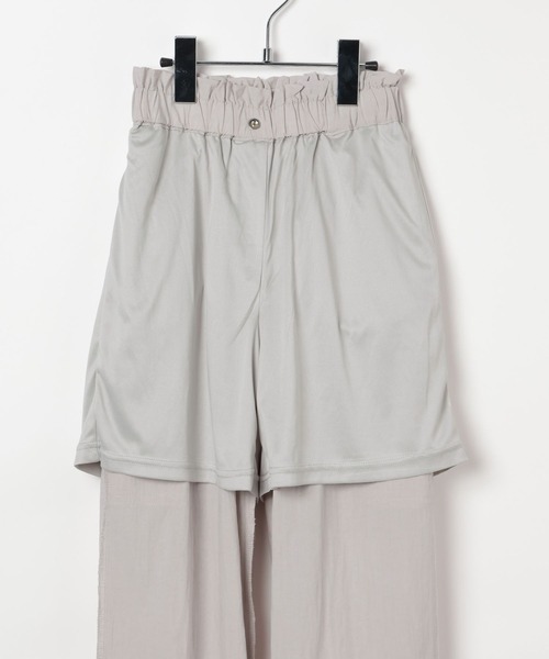 グローバルワーク　せこ子プロデュース　スタラボ　　アイボリー グローバルワーク せこ子 キャミ＆イージーワイドパンツセット