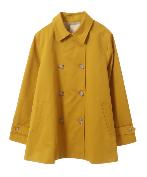 MELROSE claire（メルローズ クレール）の「丈感がポイント☆ショートトレンチコート（トレンチコート・レディース・ベージュ/ネイビー/イエロー/ミント・FREE）」の22枚目の写真